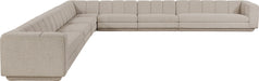 Modari - Sectional - Beige Meridian Furniture