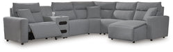 Modmax II - Reclining Sectional - Salt And Pepper Signature Design by Ashley®