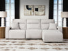 Modmax II - Reclining Sectional - Stone Signature Design by Ashley®