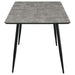 Grant - Extension Dining Table With Butterfly Leaf - Gray Furniture Max