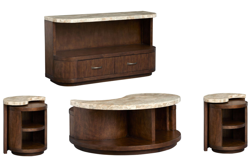 McPherson - Round Cocktail Table Set Magnussen Furniture
