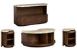 McPherson - Round Cocktail Table Set Magnussen Furniture