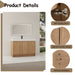 Freestanding Bathroom Vanity With Sink, Soft Close Doors Home Essentials