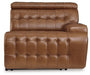 Temmpton - Raf Zero Wall Power Recliner - Chocolate Signature Design by Ashley®