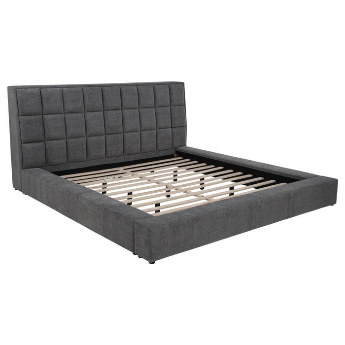 Dreux - Upholstered Panel Platform Bed
