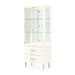 London Place - Display Cabinet - Creamy Pearl Michael Amini