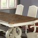 Rustic Dining Set With Table And Upholstered Chairs Home Essentials