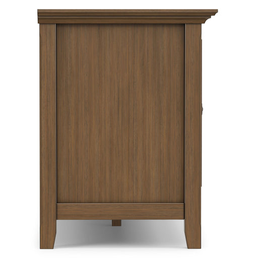 Amherst - Wide TV Media Stand - Rustic Natural Aged Brown Simpli-Home