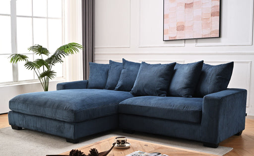 Luxe - Oversized 2 Piece Sectional Couches For Living Room, L Shaped Sofa With Chaise US Pride