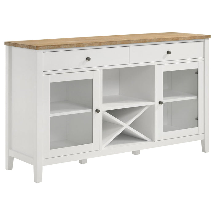 Prager - 2 Door Dining Sideboard - White Furniture Max