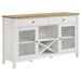 Prager - 2 Door Dining Sideboard - White Furniture Max