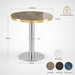 Elegant Modern Round Bistro Table Home Essentials
