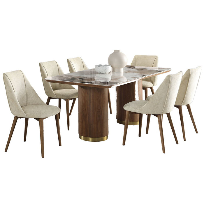 Willene - Dining Table With Ceramic Top ACME