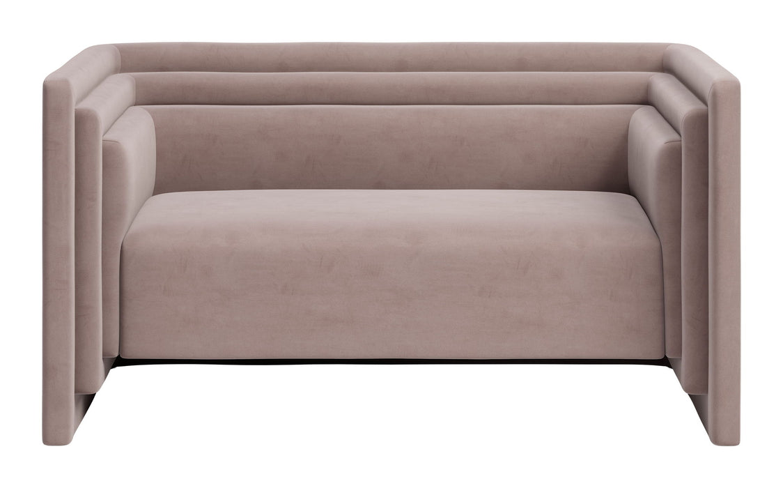 Trippel - Loveseat - Brown