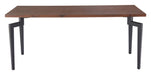 Kani - Dining Table - Walnut Zuo Modern