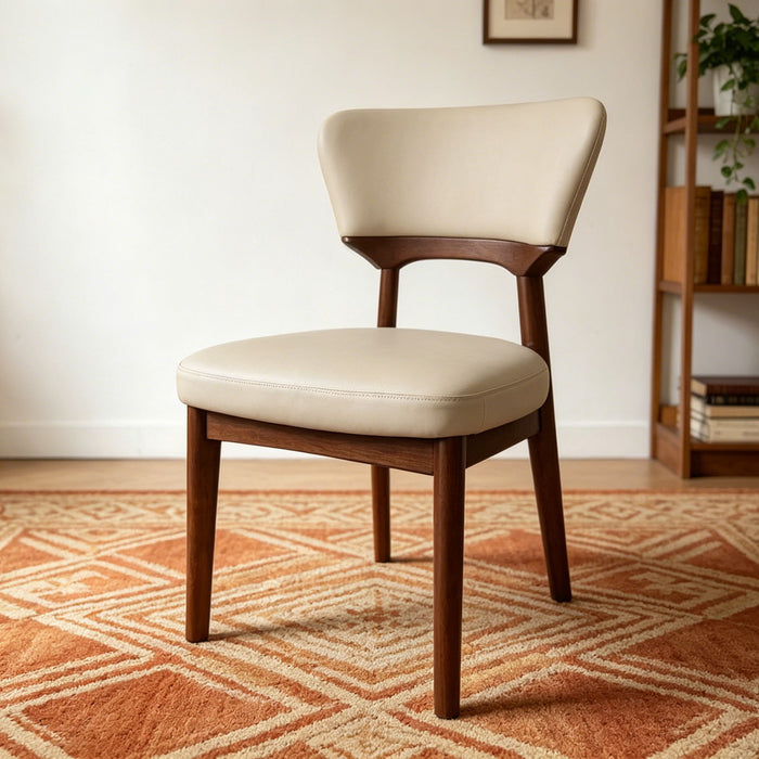 Dining Chair - Beige Brown Home Essentials