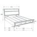 Annie - 4 Piece Bedroom Set Furniture Max