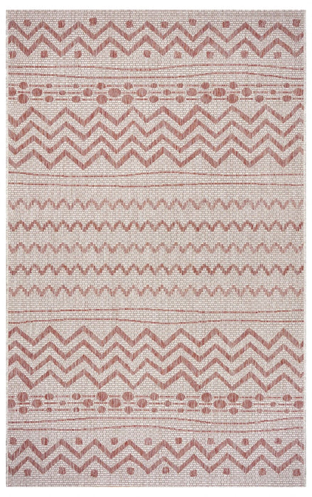 5' X 8' Indoor / Outdoor Area Rug - Beige