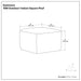 Eastmont - Outdoor / Indoor Pouf - Cream Simpli-Home