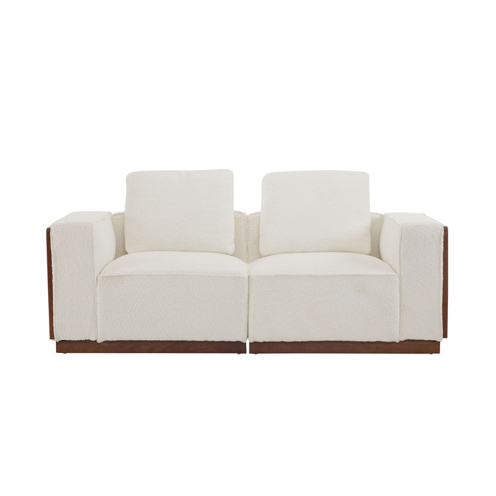 Chita - Modular Sectional Sofa 2 Seater With Larger Seats - Beige