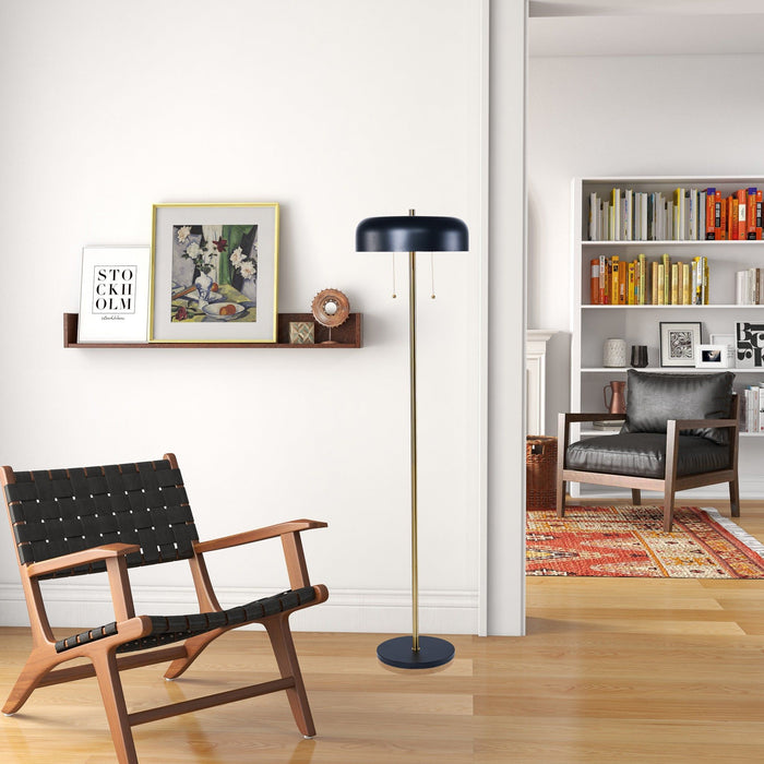 Vesper - Floor Lamp - Black Ashcroft Furniture