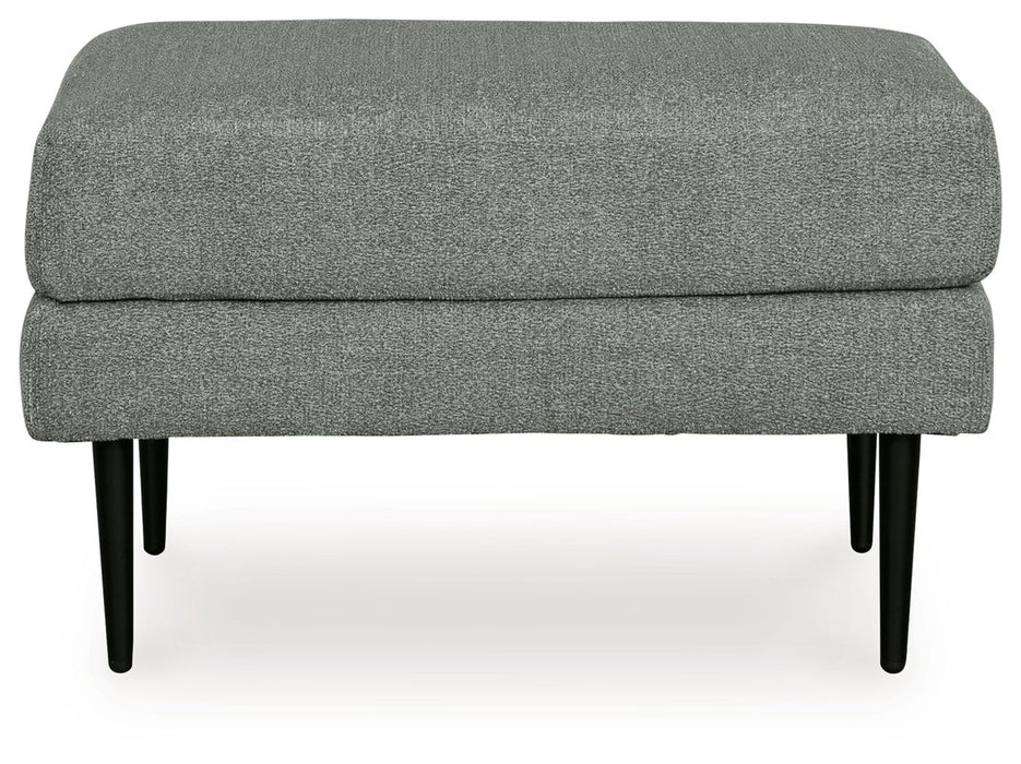 Hazela - Ottoman - Charcoal Signature Design by Ashley®