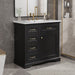 Modern Bathroom Vanity With Sink Top, 4 Drawers And 1 Soft-Close Door Hearth and Haven