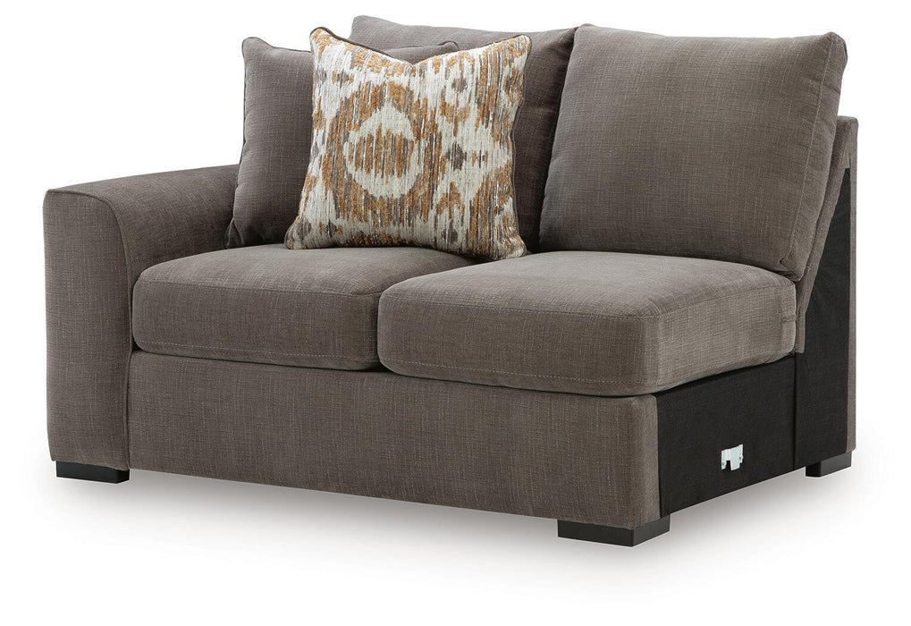 Larson Levee - LAF Loveseat - Espresso Signature Design by Ashley®