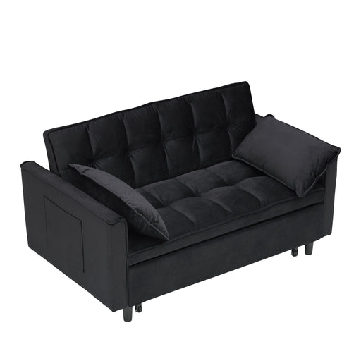 Sofa Bed With Pockets, 3 In 1 Convertible For Living Room Home Essentials