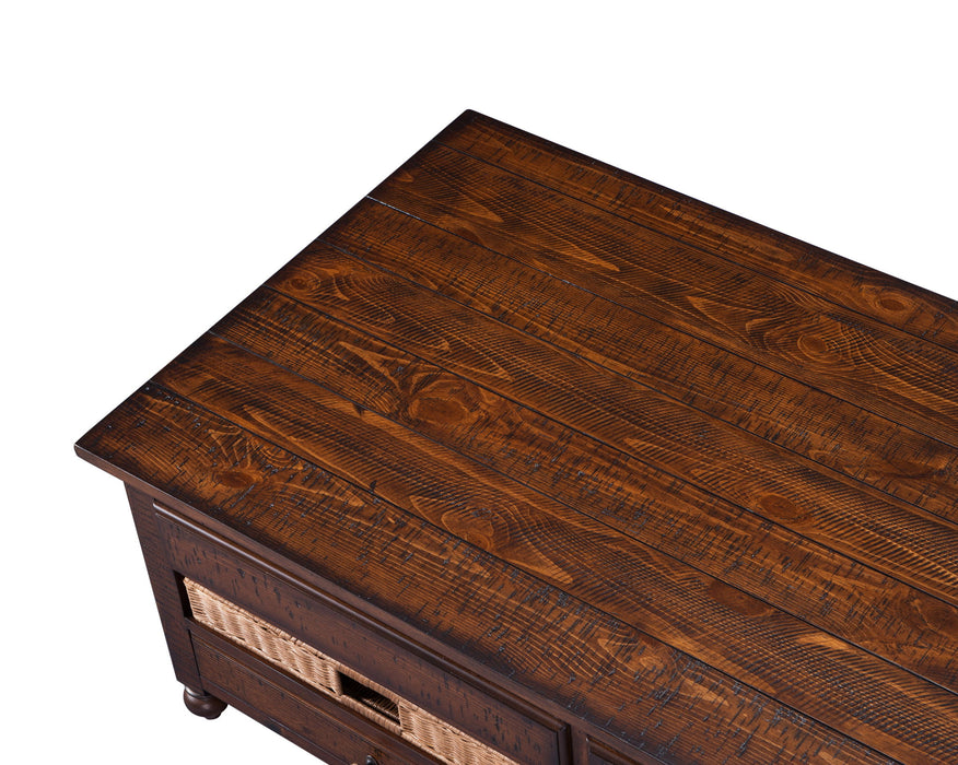Cottage Lane - Wood Rectangular End Table - Coffee Magnussen Furniture