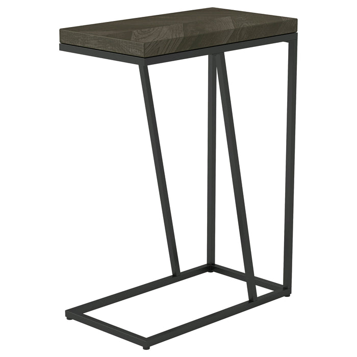 Herringbone Accent Table Furniture Max