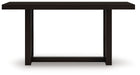 Neymorton - 5 Pc. - Rectangular Dining Room Counter Table, 4 Barstools - Dark Grayish Brown Signature Design by Ashley®