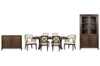 Jubilee - Extendable Trestle Dining Table Set Magnussen Furniture