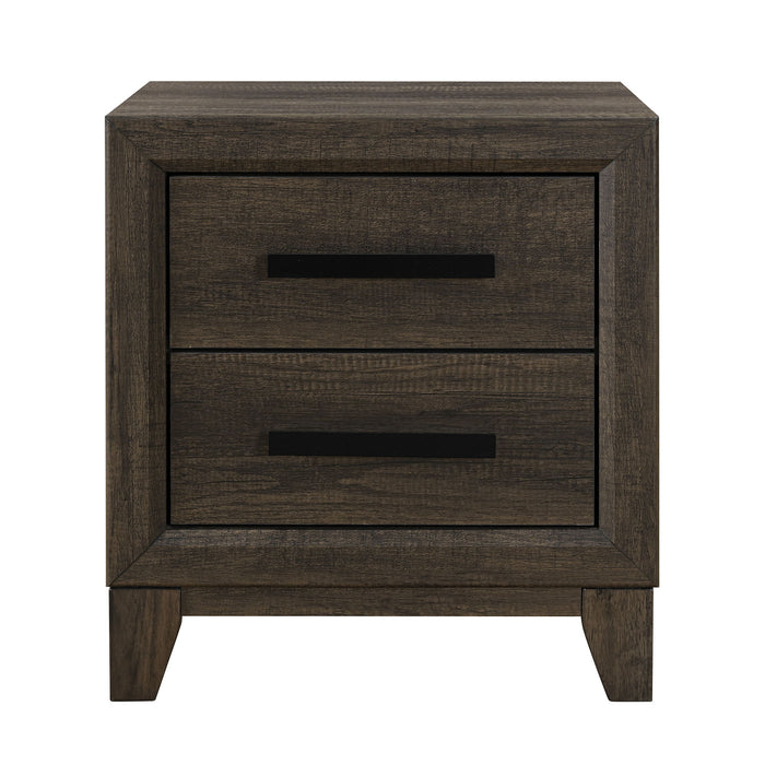 Harry - Nightstand With 2 Drawers - Brown Global Furniture USA