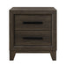 Harry - Nightstand With 2 Drawers - Brown Global Furniture USA