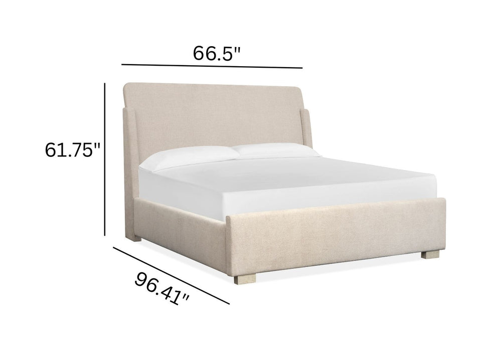 Lorelei - Upholstered Sleigh Bed Magnussen Furniture