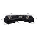 Maxwell - Modern Sectional Sofa Matrix Furniture Group