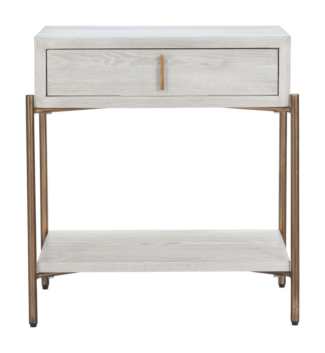 Yoru - Side Table - Oak White Zuo Modern