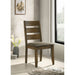 Ladderback Dining Chair (Set of 2) - Brown Furniture Max