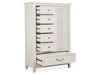 Willowbrook - Door Chest - Egg Shell White With Slight Rub Through Magnussen Furniture