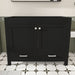 Bathroom Vanity With Soft Close Cabinet, Single Drawer, Sink Not Included - Black Home Essentials