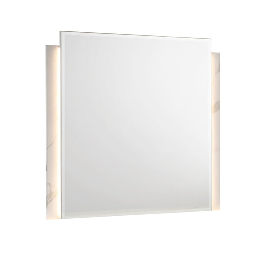Altima - LED Dresser Mirror With Integrated Vertical Light Strips (Dresser Not Included) - Gray Matrix Furniture Group