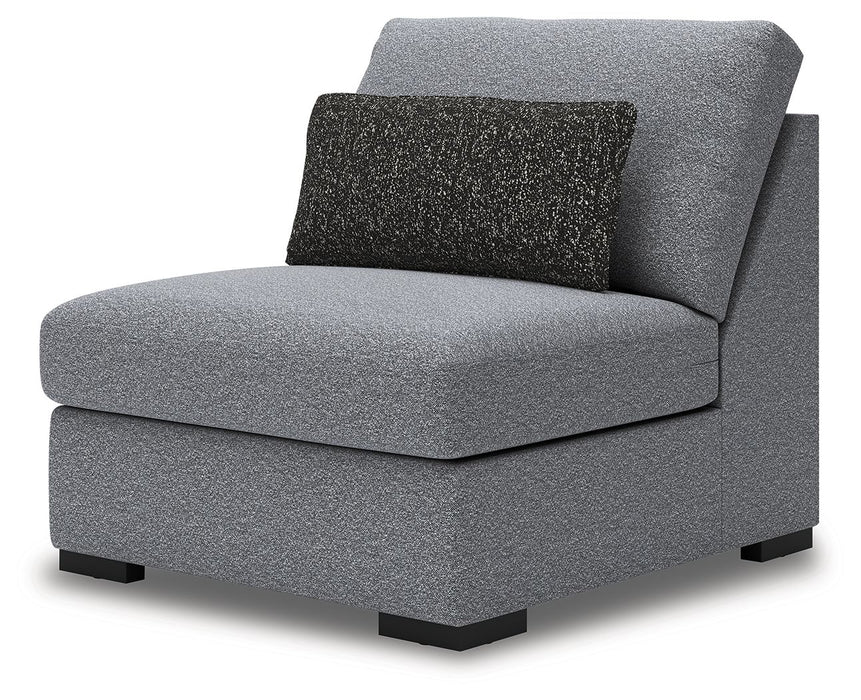 Bealton - Armless Chair - Salt And Pepper