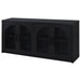 Shayne - 4 Door Sideboard With Arched Doors - Black Furniture Max