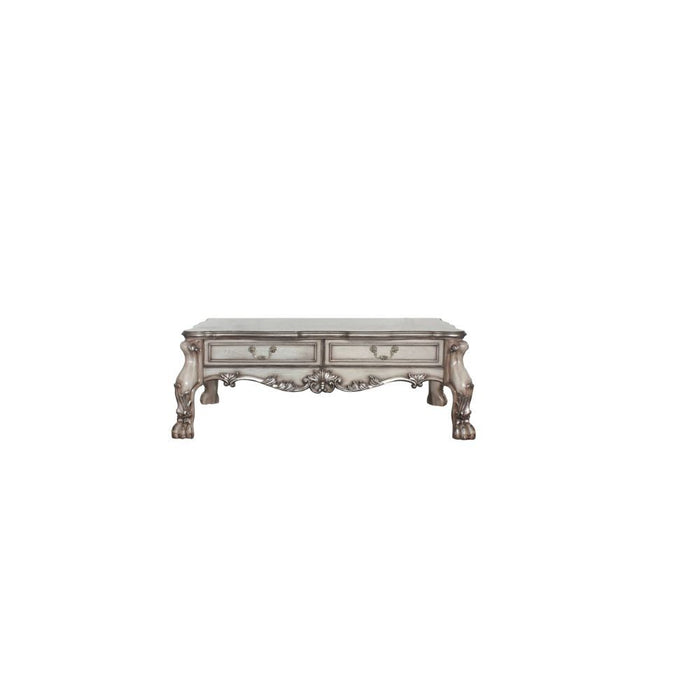 Dresden - 20" Coffee Table - Vintage Bone White