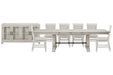 Bronwyn - Extendable Rectangular Dining Table Set Magnussen Furniture