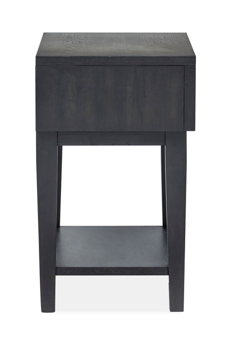 Lindon - Dark Open Nightstand - Coffee Bean Magnussen Furniture