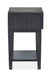 Lindon - Dark Open Nightstand - Coffee Bean Magnussen Furniture