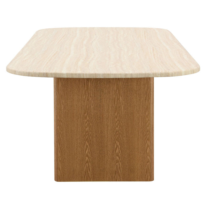 Lidi - Dining Table - Brown / Natural ACME