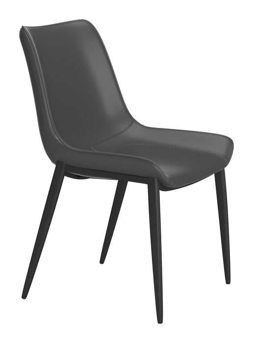Magnus - Dining Chair (Set of 2) - Black Zuo Modern